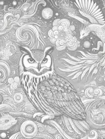 Vorschau - Mal- und Bastelvorlagen - 🌌✨ Traumwelten – Das phantastische Ausmalbuch Paket - Seite 2