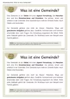 Vorschau - Stundenentwürfe - Gemeinde | Was ist eine Gemeinde? | Unterrichtsstunde mit Wimmelbild und Arbeitsblättern - Seite 2