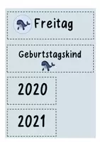 Vorschau - Präsentationen/Tafelbilder - Tafelkalender Walklasse (Tag, Wochentag, Monat, ohne Jahr) - Seite 3