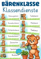 Vorschau - Fördermaterial/Inklusion - Klassendienste Bärenklasse - Deckblatt