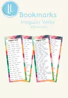 Vorschau - Mal- und Bastelvorlagen - Bookmarks - Irregular Verbs (differenziert) - Deckblatt