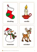 Vorschau - Arbeitsblätter - Merry Christmas 24 Christmas words Wunderweg_Lernwelt - Seite 2