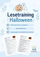 Vorschau - Arbeitsblätter - Materialpaket Lesetraining: Leseverständnis & Lesegenauigkeit - Fördermaterial LRS - Seite 1