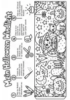 Vorschau - Mal- und Bastelvorlagen - Windlichter basteln Halloween prickeln Klasse 1-4 Kunst Vertretungsstunde - Seite 3