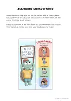 Vorschau - Mal- und Bastelvorlagen - Lesezeichen Stress-O-Meter | Alltagstool zur Emotionsregulation | SEL Grundschule - Seite 3