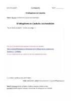Vorschau - Klassenarbeiten - Klausur "el bilingüismo (en Cataluña)" + Erwartungshorizont - Seite 1