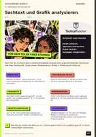 Vorschau - Stundenentwürfe - Internet/Fake News - Sachtext und Grafik vergleichend analysieren - Seite 1