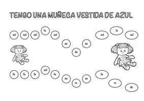 Vista previa - Hojas de trabajo - Partitura Tengo una muñeca - Portada