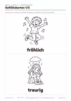 Vorschau - Unterrichtsreihen - Wie klingt Musik? Muisk und Gefühle - fröhlich, traurig... - Seite 1