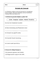 Vorschau - Stundenentwürfe - Aufgaben einer Gemeinde | Sachunterricht Klasse 3/4 - Seite 2