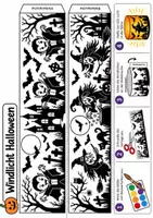 Vorschau - Mal- und Bastelvorlagen - Windlichter basteln Halloween Klasse 1-4 Kunst Vertretungsstunde - Seite 2