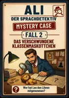 Vorschau - Unterrichtsreihen - Mystery Case - Fall des verschwundenen Maskottchens A1-B1 DaF DaZ - Deckblatt