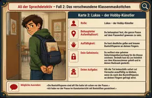 Vorschau - Unterrichtsreihen - Mystery Case - Fall des verschwundenen Maskottchens A1-B1 DaF DaZ - Seite 2