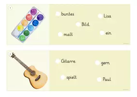 Vorschau - Spiele - Schüttelsätze Hobbys - zweifach differenziert - Seite 3