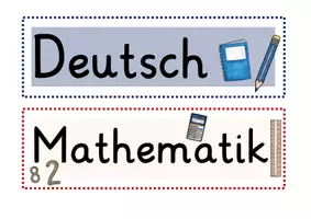 Vorschau - Präsentationen/Tafelbilder - Tagestransparenz Schilder: bunte Variante - Seite 2