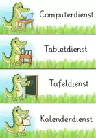 Vorschau - Arbeitsblätter - Krokodilklasse Klassentier Krokodil XXL Sorglospaket - Seite 3