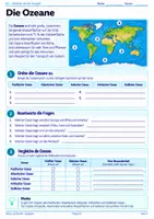 Vorschau - Stundenentwürfe - Kontinente & Ozeane – Weltkarte, Äquator, Halbkugeln, Himmelsrichtungen und Orientierung | Geografie 5/6 - Seite 2