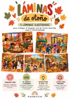Vista previa - Unidades / Secuencias / Situaciones de Aprendizaje - 🍂 Láminas del otoño 🌰 - Portada