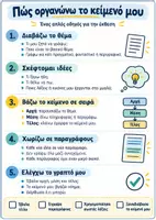Προεπισκόπηση - Φύλλα εργασίας - Έκθεση ΣΤ΄ Δημοτικού Ενότητες 1, 2 & 4 /6 Θέματα με Σχεδιαγράμματα - Σελίδα 1