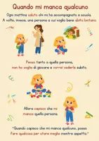 anteprima - Materiale di supporto/inclusione - Storie Sociali - Gestione delle Emozioni II. 5 storie su nostalgia, esclusione, gelosia, invidia e imbarazzo, per BES, DSA e autismo - Pagina 2