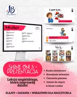 zapowiedź - Shine On! 3 – Unit 6: My Town | prezentacja do lekcji – gry i ćwiczenia - obwoluta
