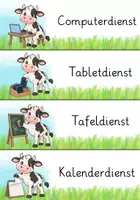Vorschau - Arbeitsblätter - Kuhklasse Sorglospaket I Klassentier Kuh - Seite 3