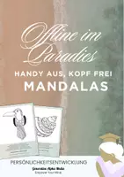 Vorschau - Mal- und Bastelvorlagen - Mandalas - Offline im Paradies - Ausmalen und entspannen - Deckblatt