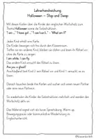 Vorschau - Spiele - Halloween – Stop and Swap | 16 Rätselkarten für den Englischunterricht - Seite 3
