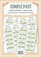 Vorschau - Aufgabenkarten - Materialpaket: Tandembögen Englisch Grammatik Klasse 5 & 6 (wachsendes Paket) - Seite 1