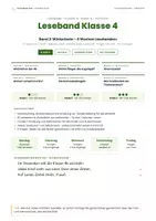 Vorschau - Unterrichtsreihen - Leseband Klasse 4 – Band 2: Wintertexte - Deckblatt