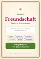 Vorschau - Aufgabenkarten - Freundschaft: Begriffs- & Gesprächskarten - Deckblatt