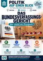Vorschau - Arbeitsblätter - Das Bundesverfassungsgericht einfach erklärt | Politik auf einen Blick | Arbeitsblatt + Lösung - Deckblatt
