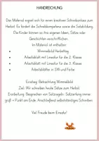 Vorschau - Arbeitsblätter - Kreativer Schreibanlass Herbst - Seite 1