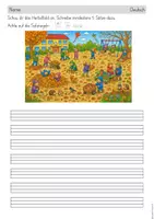 Vorschau - Arbeitsblätter - Kreativer Schreibanlass Herbst - Seite 3