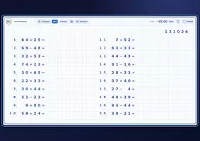 Vorschau - Präsentationen/Tafelbilder - ✨🔢 Tägliche Übung Mathe – 🖥️ interaktives Smartboard-Tool mit ⚙️ Aufgabengenerator für 🎒 Klasse 1 & Klasse 2 - Seite 2