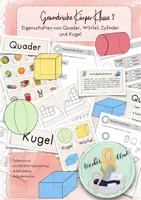 Vorschau - Arbeitsblätter - Geometrische Körper - Klasse 2_neu - Deckblatt