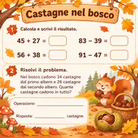 anteprima - Esercizi - Matematica d’autunno_ schede operative dei numeri - Pagina 2