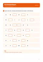 Vorschau - Arbeitsblätter - Das ABC: Das Alphabet lernen und Wörter ordnen für die 1. Klasse (Buchstaben, nach dem ABC ordnen) - Seite 2