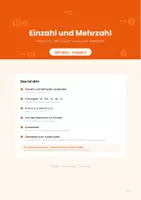 Vorschau - Arbeitsblätter - Materialpaket: Deutsch für die erste Klasse - Deckblatt