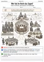 Vorschau - Arbeitsblätter - Heiliges Römisches Reich Lernmalbuch Klasse 5–6 - Deckblatt