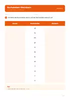 Vorschau - Arbeitsblätter - Wörterbuch-Training: Nach dem ABC ordnen und Wörter nachschlagen für die 2. Klasse (Alphabet, Rechtschreibung) - Seite 1