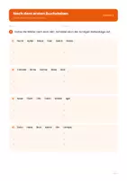 Vorschau - Arbeitsblätter - Wörterbuch-Training: Nach dem ABC ordnen und Wörter nachschlagen für die 2. Klasse (Alphabet, Rechtschreibung) - Seite 2
