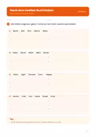 Vorschau - Arbeitsblätter - Wörterbuch-Training: Nach dem ABC ordnen und Wörter nachschlagen für die 2. Klasse (Alphabet, Rechtschreibung) - Seite 3