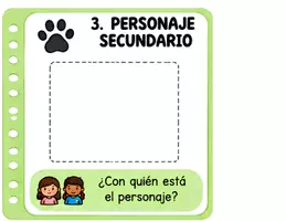 Vista previa - Hojas de trabajo - libro de crea tu cuento - página 3