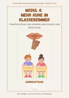 Vorschau - Anderer Materialtyp - Modul 4 - Mehr Ruhe im Klassenzimmer: Struktur, Rituale, ... - Deckblatt