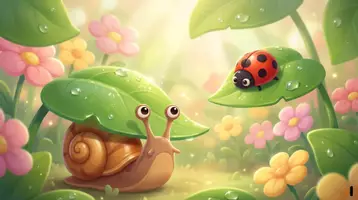 Aperçu - Préparation de séance / Séance complète - Kamishibaï | L'escargot sort de sa coquille | Après la pluie, les surprises ! - Page 1