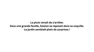 Aperçu - Préparation de séance / Séance complète - Kamishibaï | L'escargot sort de sa coquille | Après la pluie, les surprises ! - Page 2