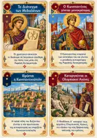 Προεπισκόπηση - Φύλλα εργασίας - Ιστορία Ε΄ Δημοτικού | Βυζαντινή Ιστορία – 32 Γεγονότα & Χρονολογίες σε Παιχνίδι - Σελίδα 2