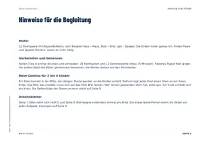 Vorschau - Spiele - Reime Kita & Vorschule | Reim-Domino und Reimkarten | Phonologische Bewusstheit - Seite 2