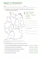 Vorschau - Arbeitsblätter - Bayern Klasse 3/4 – Arbeitsheft Mein Bundesland: Regierungsbezirke, München, Flüsse, mit Karten und Lösungen (HSU) - Seite 2